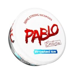 PABLO Nicotine Pouches Exclusive Frosted Ice (Đá Tuyết) - 30mg/pouch(50mg/g)