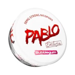 PABLO Nicotine Pouches Exclusive Bubblegum (Kẹo Cao Su) 30mg/pouch(50mg/g)